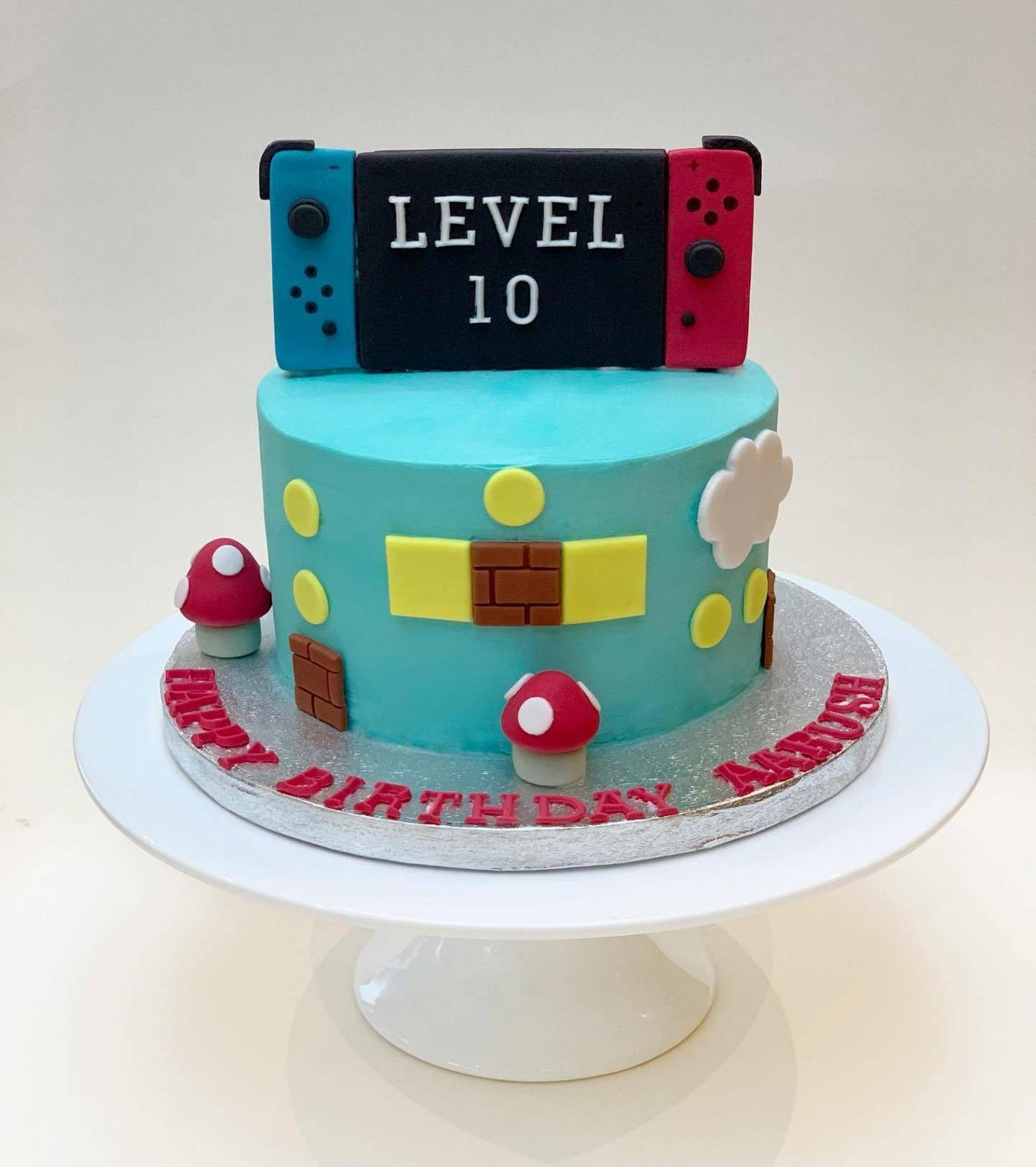 Nintendo Switch Cake - C for Cakes