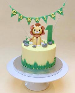 Cute Lion Cake